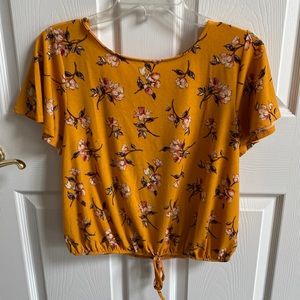 Girls  flower top
